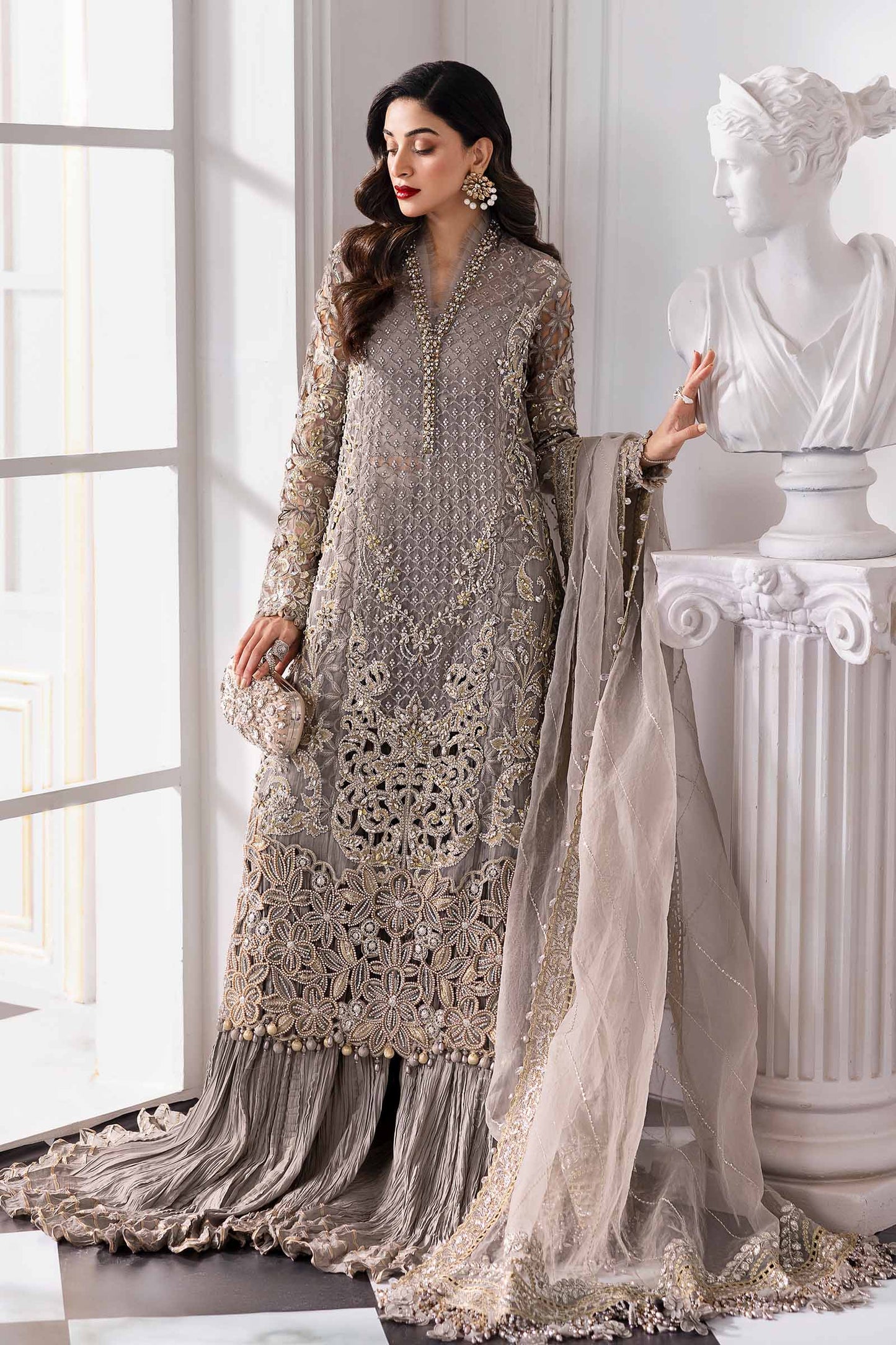 BD-3006 | Maria B | Mbroidered Wedding Collection 2025