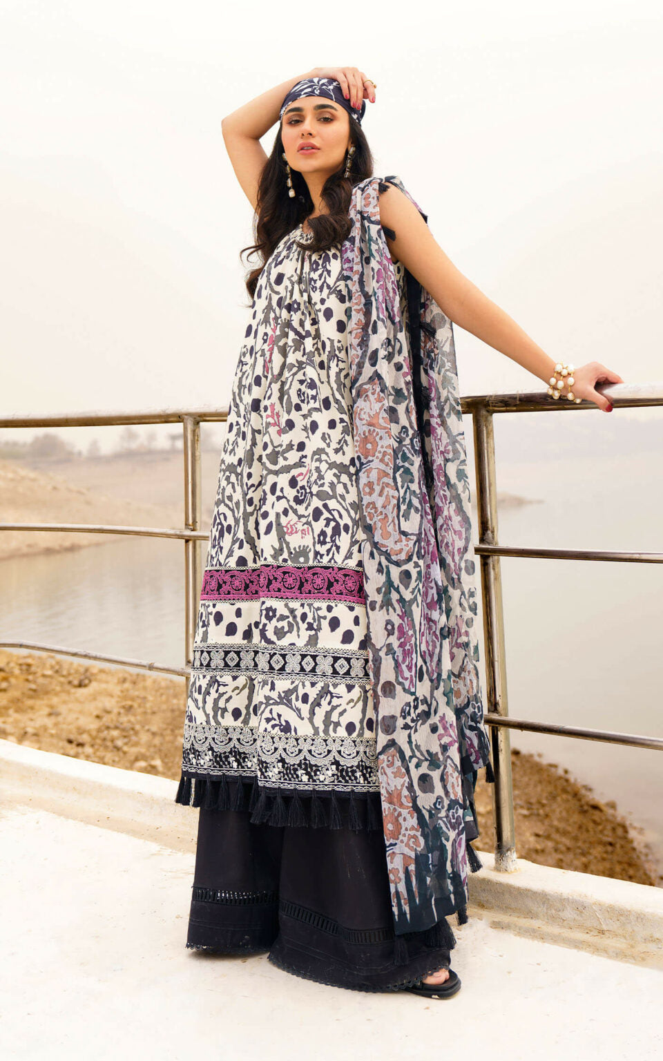 BEGONIA-U141M020 | Asifa & Nabeel | Meraki Summer Lawn Vol 1 2024