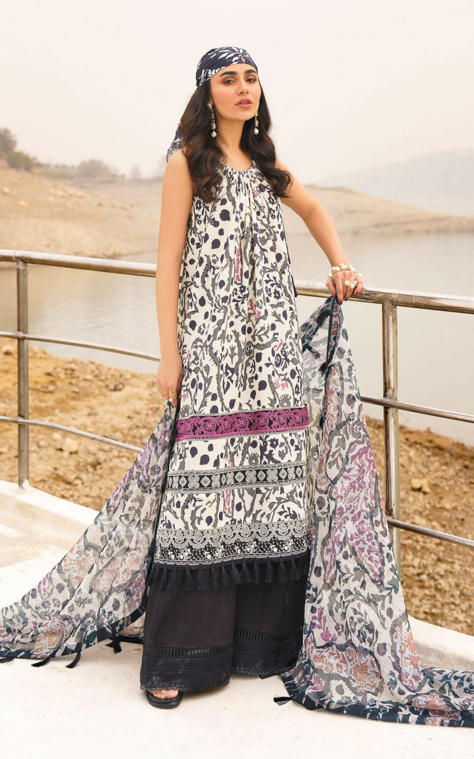 BEGONIA-U141M020 | Asifa & Nabeel | Meraki Summer Lawn Vol 1 2024