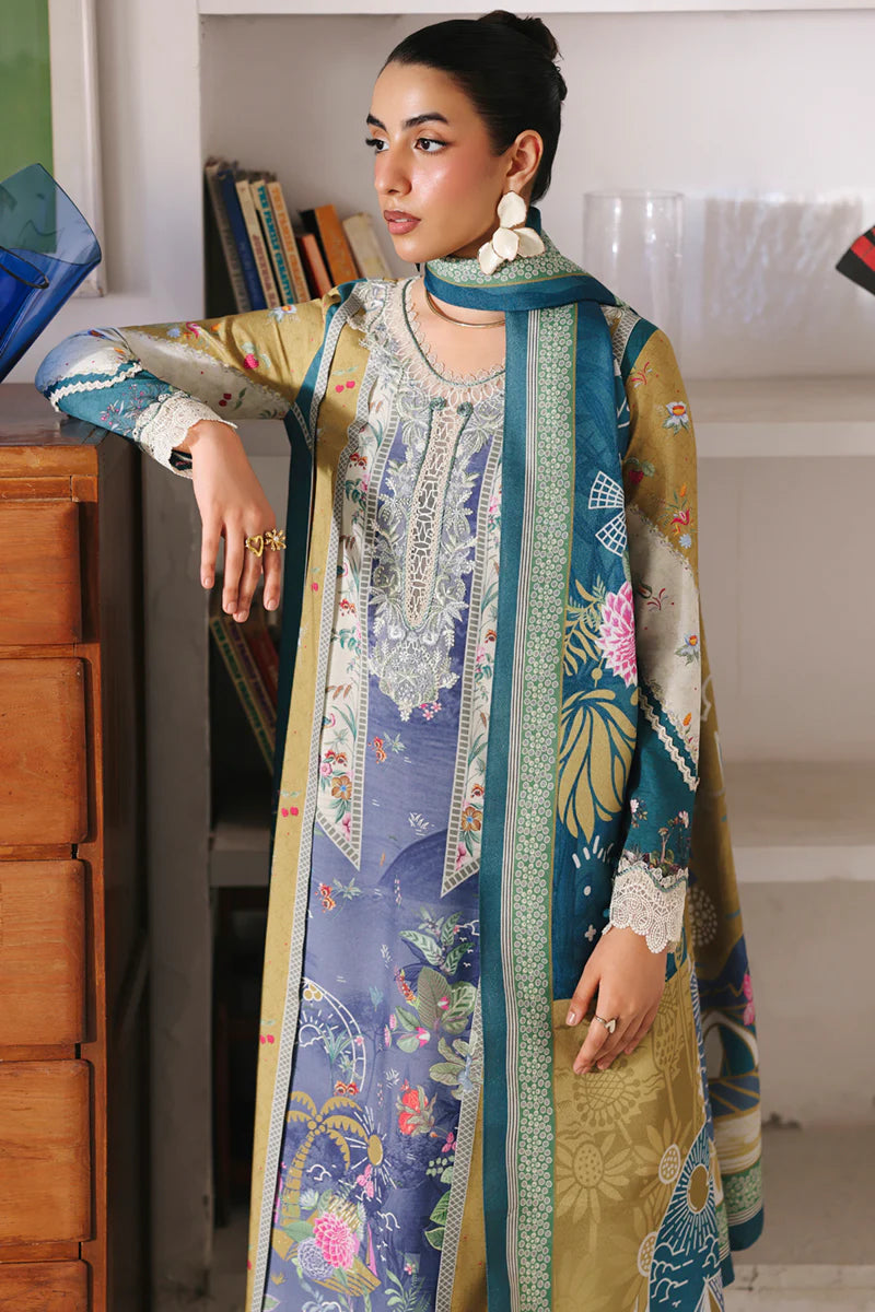 QW - 10A - Alina | Qalamkar  | Qprints Winter Collection 2025