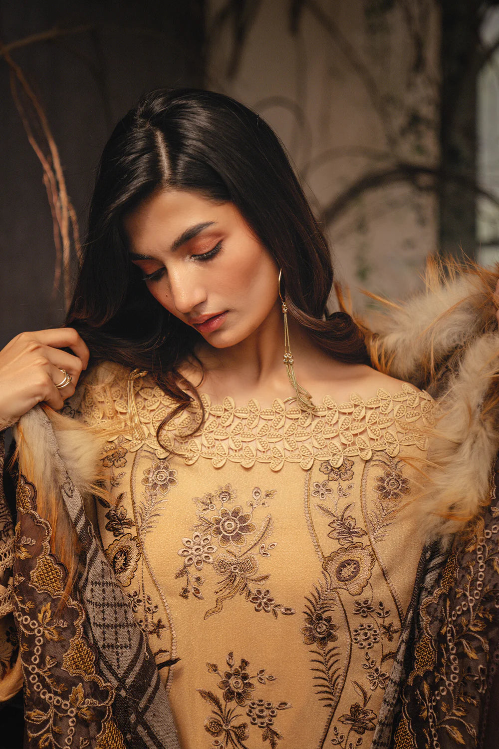 NERIA-SRW24-07 | Saira Rizwan | Winter Collection 2024