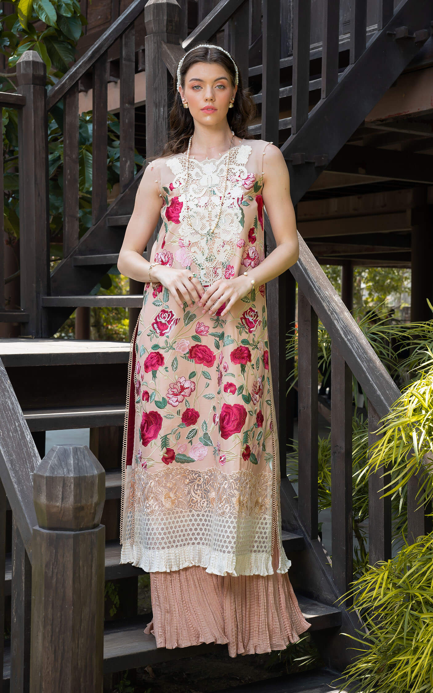 BOTANICA (RRL-10) | Asifa & Nabeel | Rosemary and Ruffles Luxury Lawn 2024