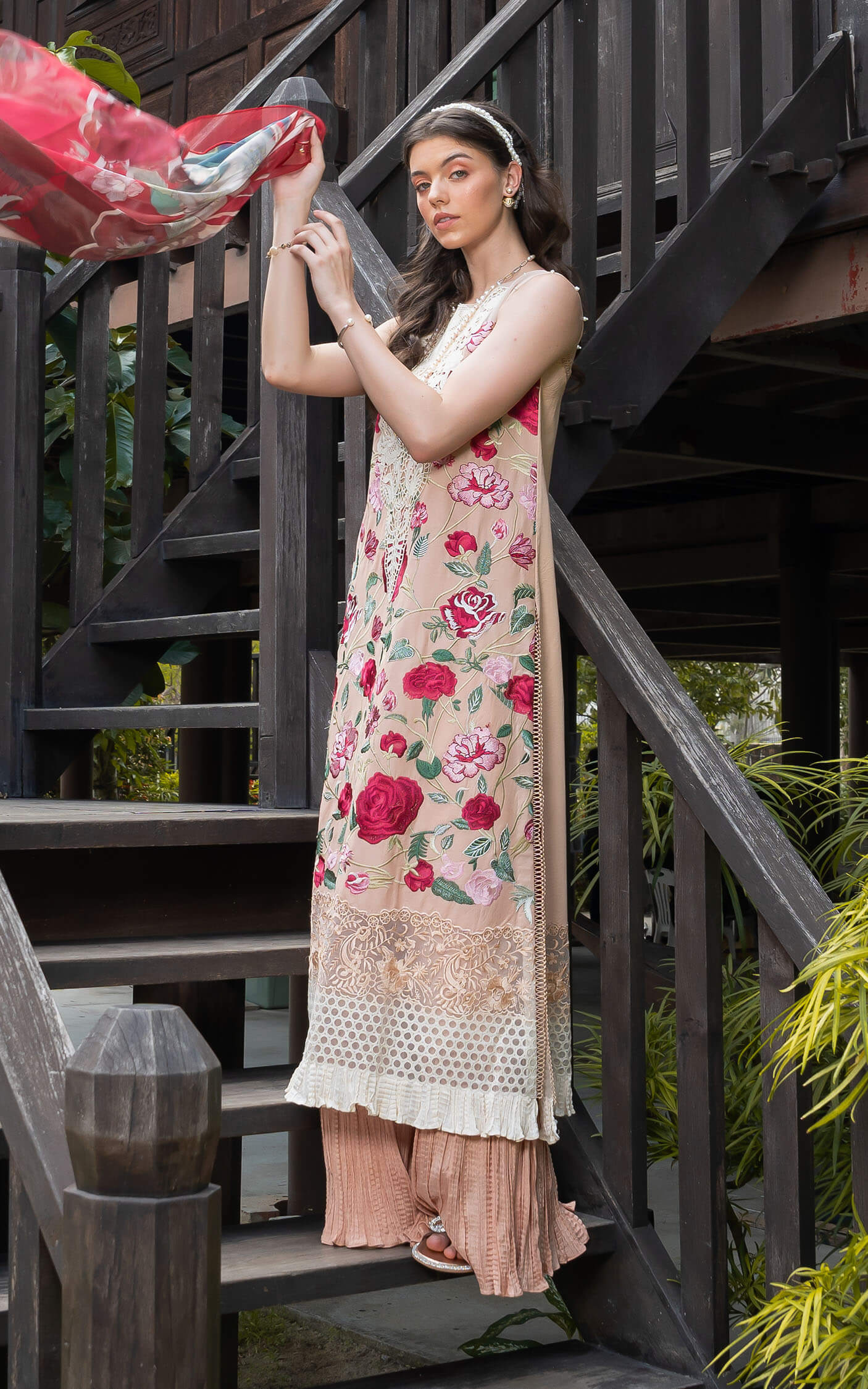 BOTANICA (RRL-10) | Asifa & Nabeel | Rosemary and Ruffles Luxury Lawn 2024