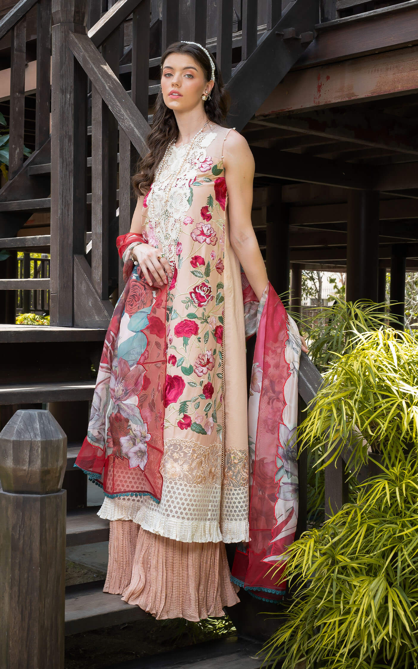 BOTANICA (RRL-10) | Asifa & Nabeel | Rosemary and Ruffles Luxury Lawn 2024