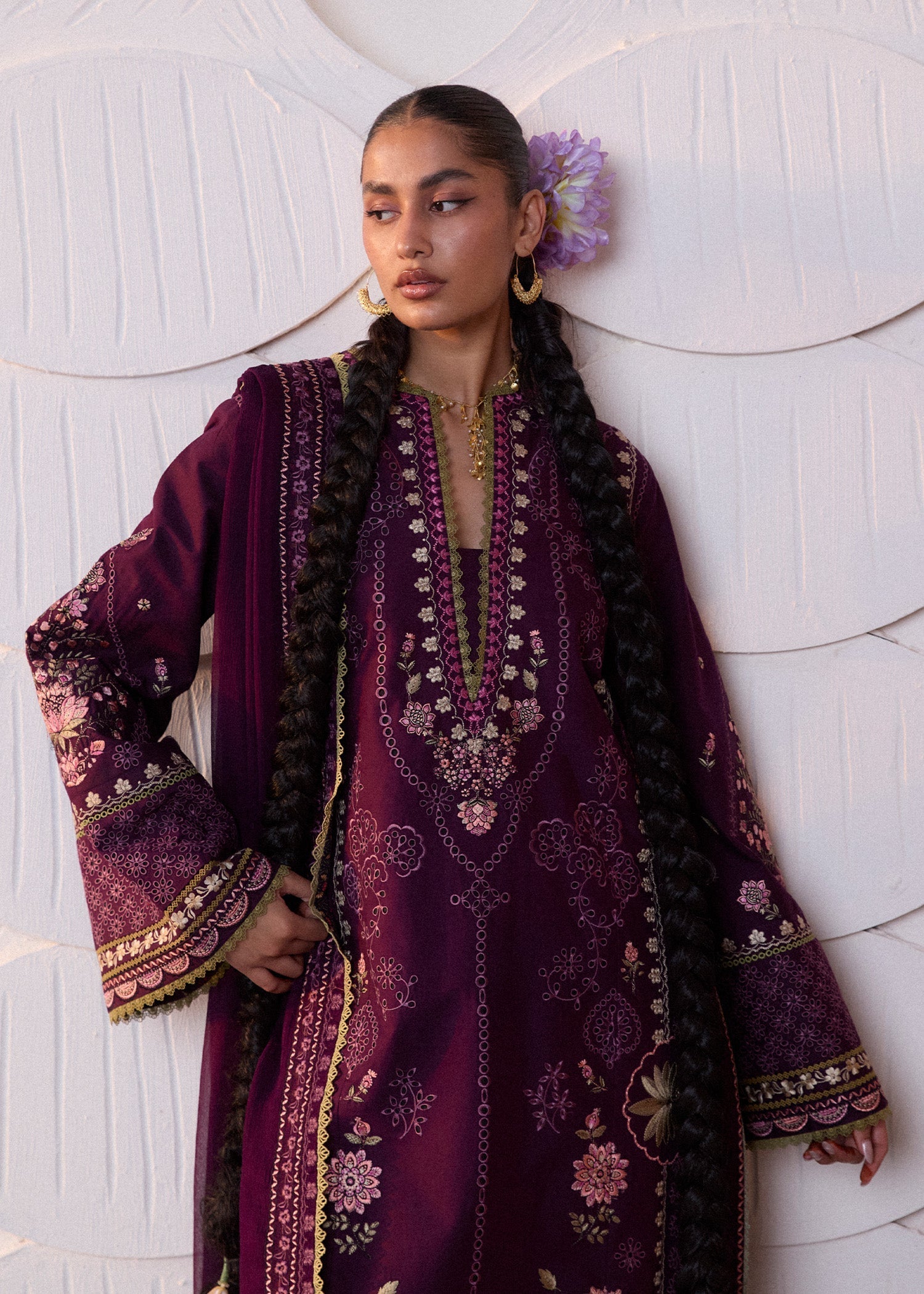 Banafsh | Hussain Rehar |  Zan Spring Summer Lawn Collection 2026 