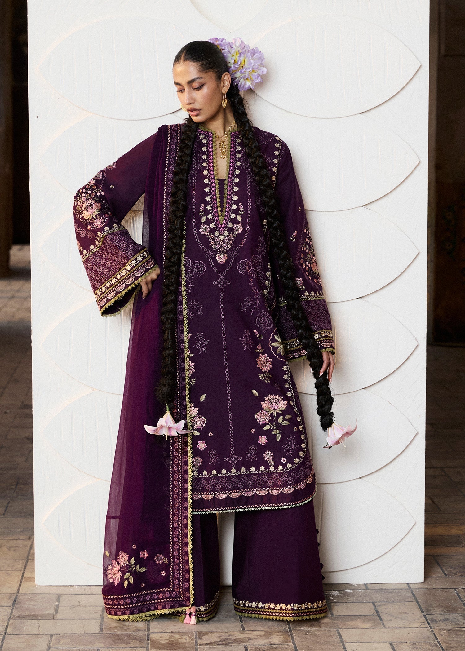 Banafsh | Hussain Rehar |  Zan Spring Summer Lawn Collection 2026 