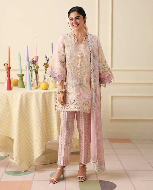 Berry Creme | Mushq | Soleil Prints Lawn collection 2026