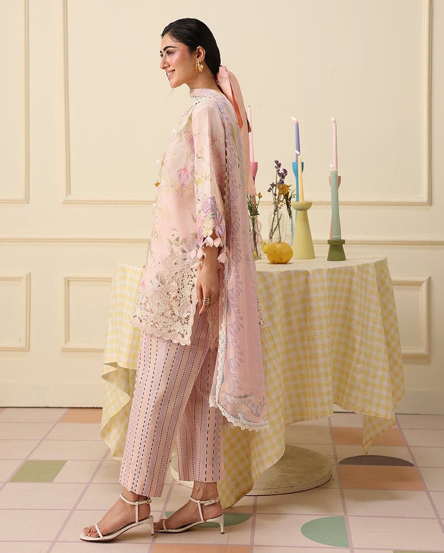Berry Creme | Mushq | Soleil Prints Lawn collection 2026