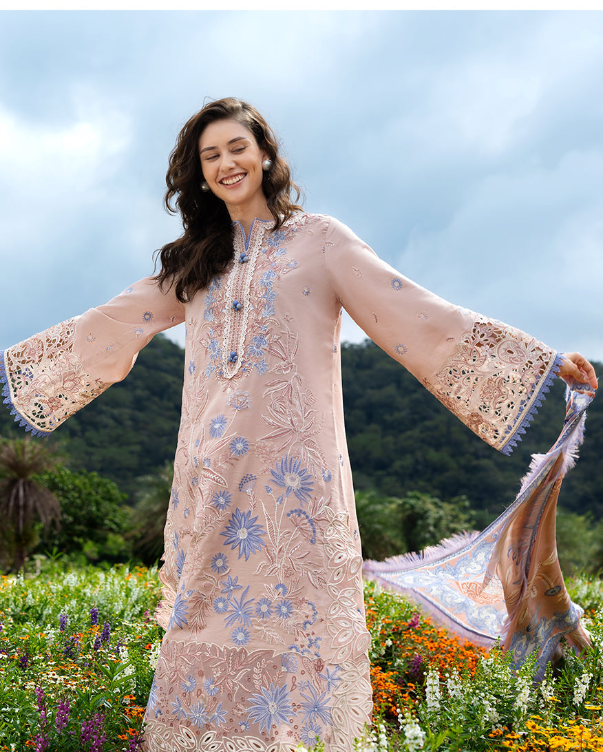 Bloom Sonata | Mushq | Hemline The Secret Garden Lawn Unstitched Collection 2026