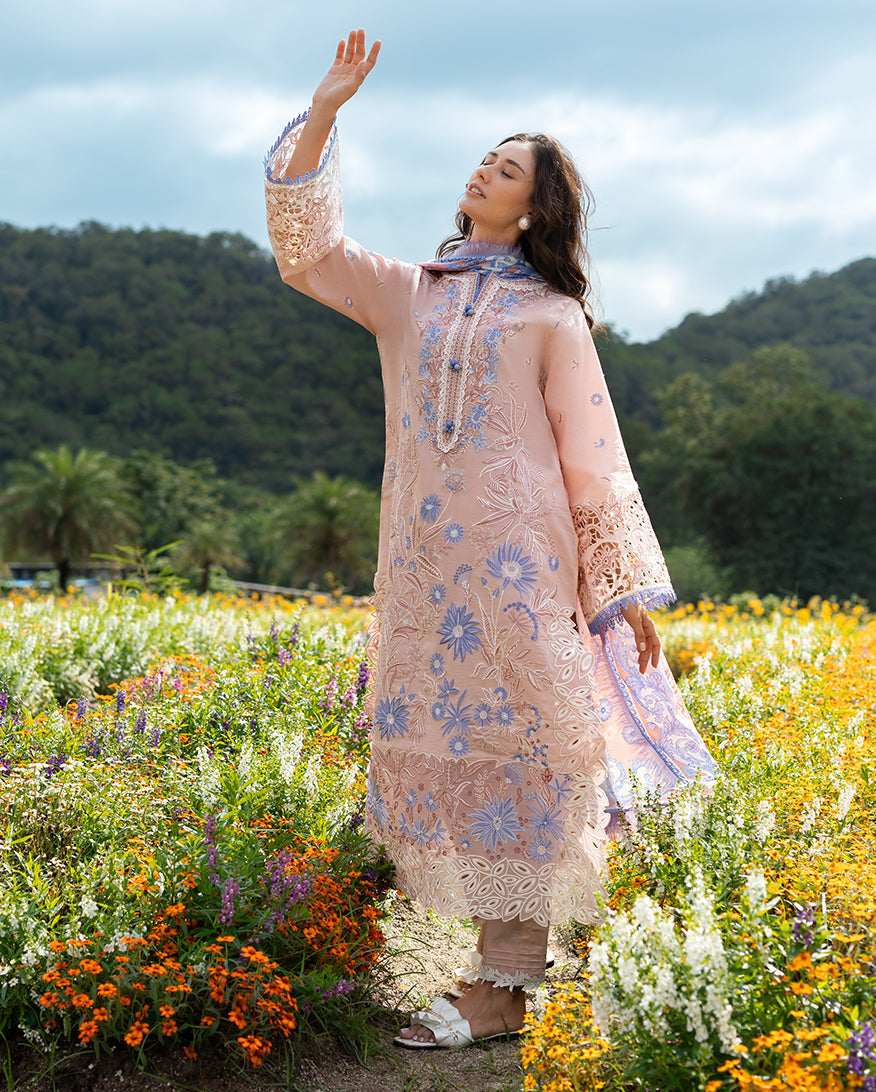 Bloom Sonata | Mushq | Hemline The Secret Garden Lawn Unstitched Collection 2026