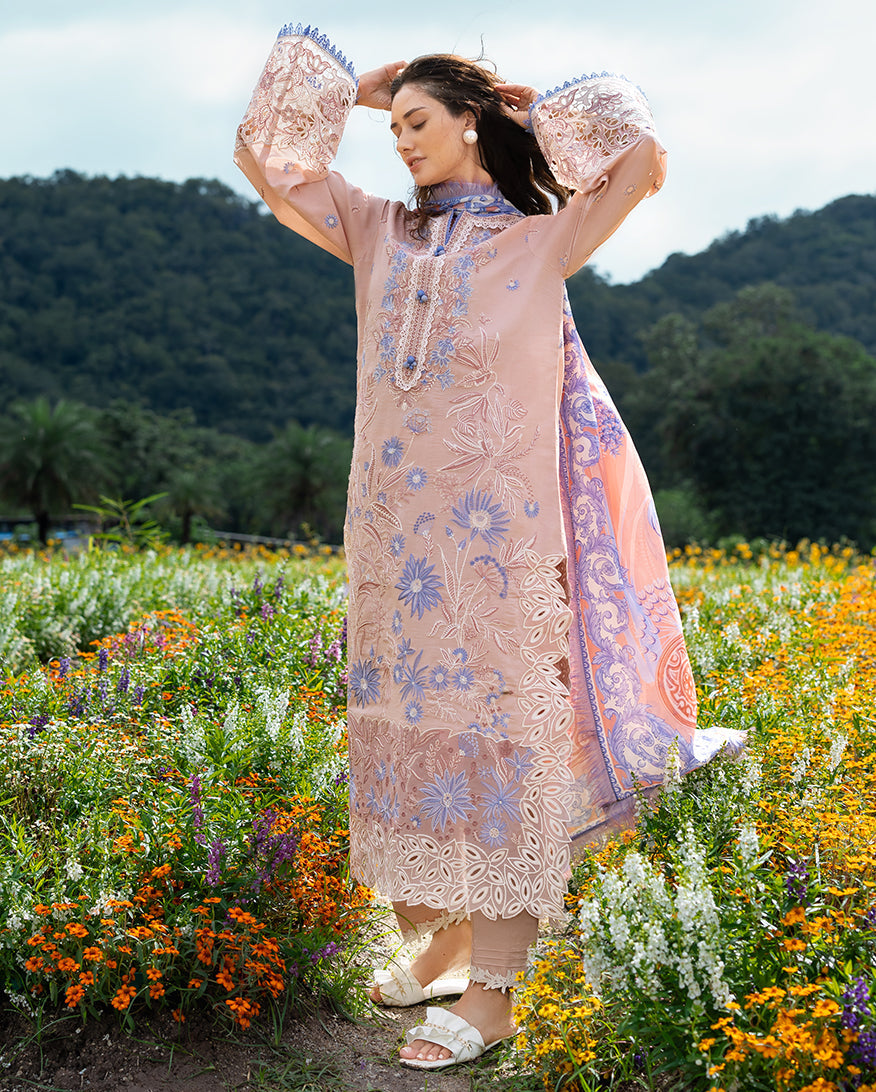 Bloom Sonata | Mushq | Hemline The Secret Garden Lawn Unstitched Collection 2026