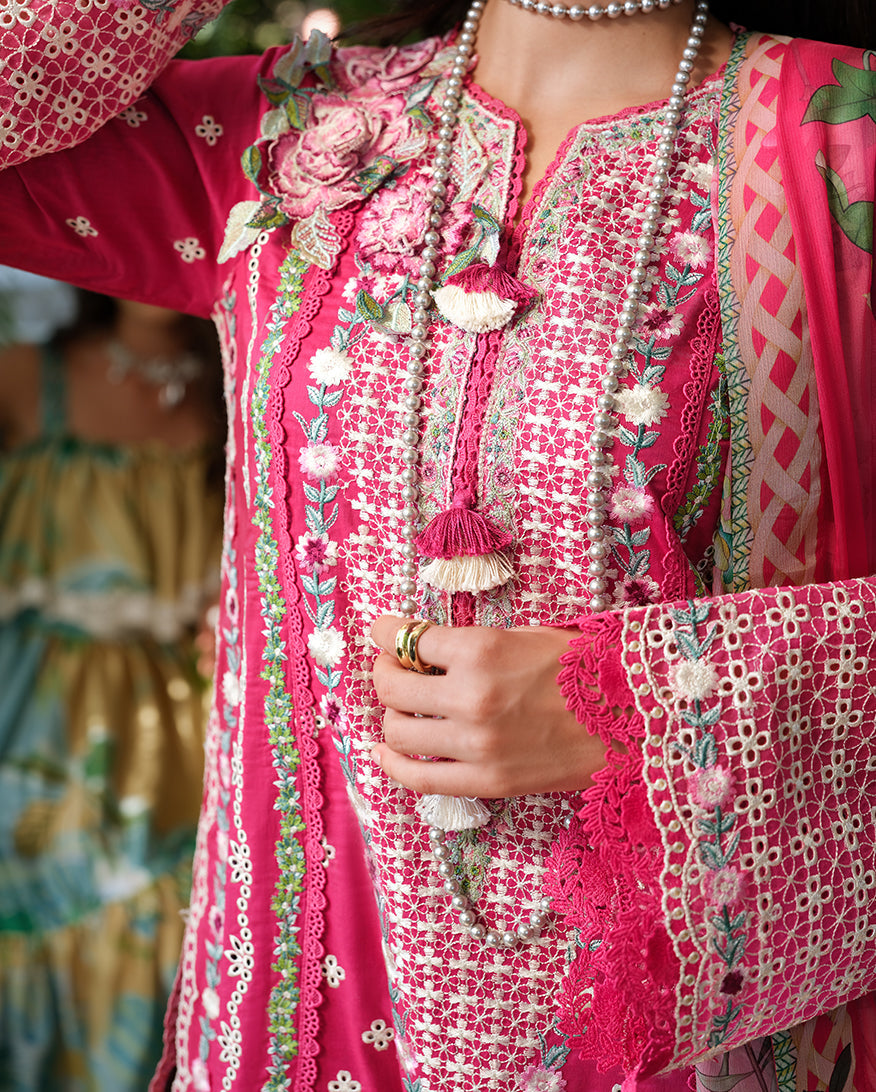 Blushing Rose | Mushq | A Moi Luxury Lawn Collection Unstitched 2026