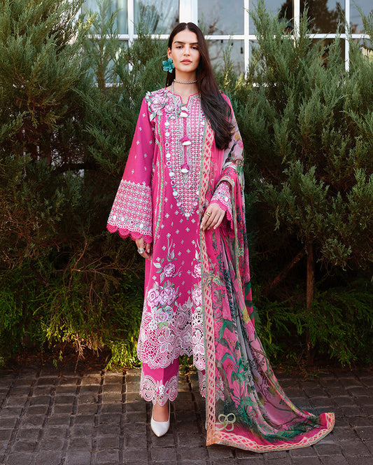 Blushing Rose | Mushq | A Moi Luxury Lawn Collection Unstitched 2026