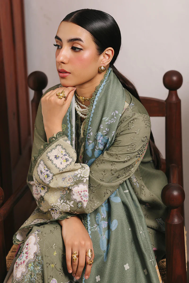 QW - 09A - Khanza | Qalamkar  | Qprints Winter Collection 2025