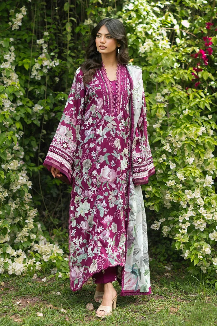 EPB-4B DOLCE ROSA | Elaf Premium  | Bridgerton Prints Lawn Collection 2026