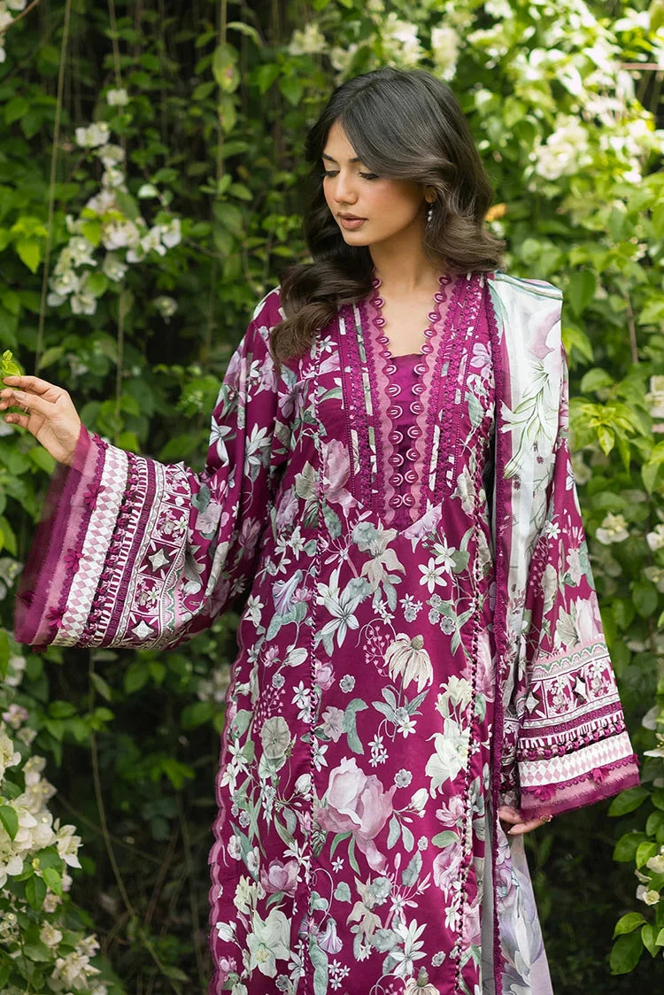 EPB-4B DOLCE ROSA | Elaf Premium  | Bridgerton Prints Lawn Collection 2026