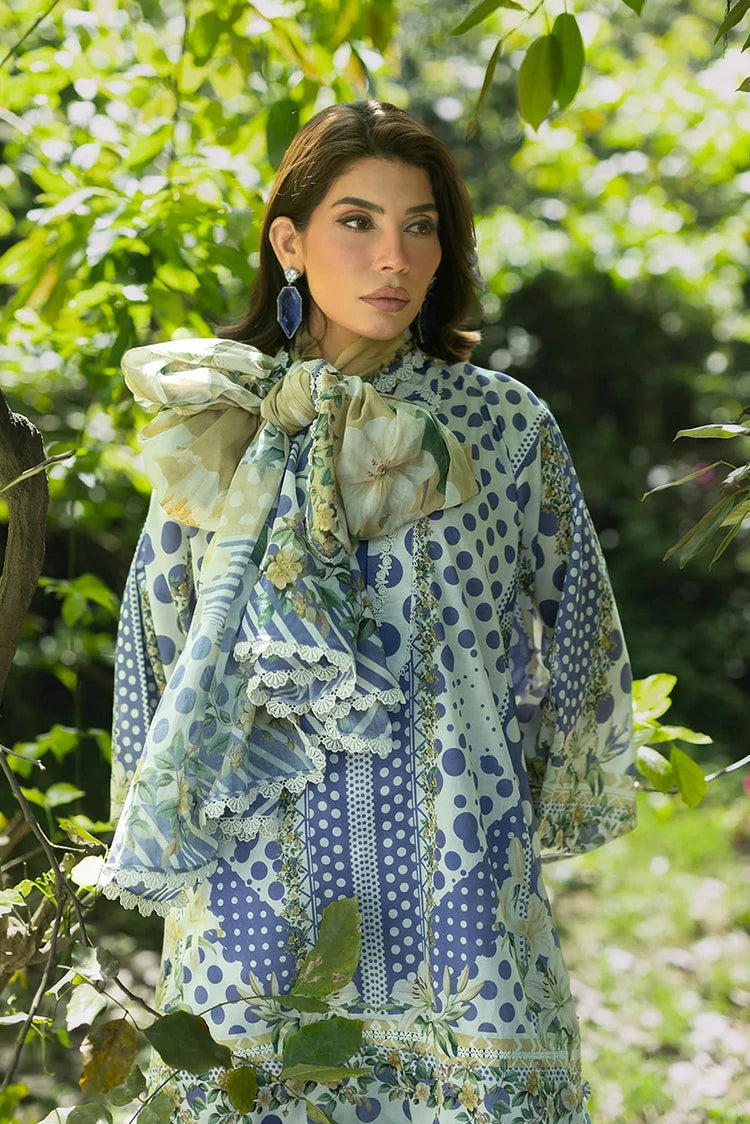 EPB-5A VIOLETTE | Elaf Premium  | Bridgerton Prints Lawn Collection 2026