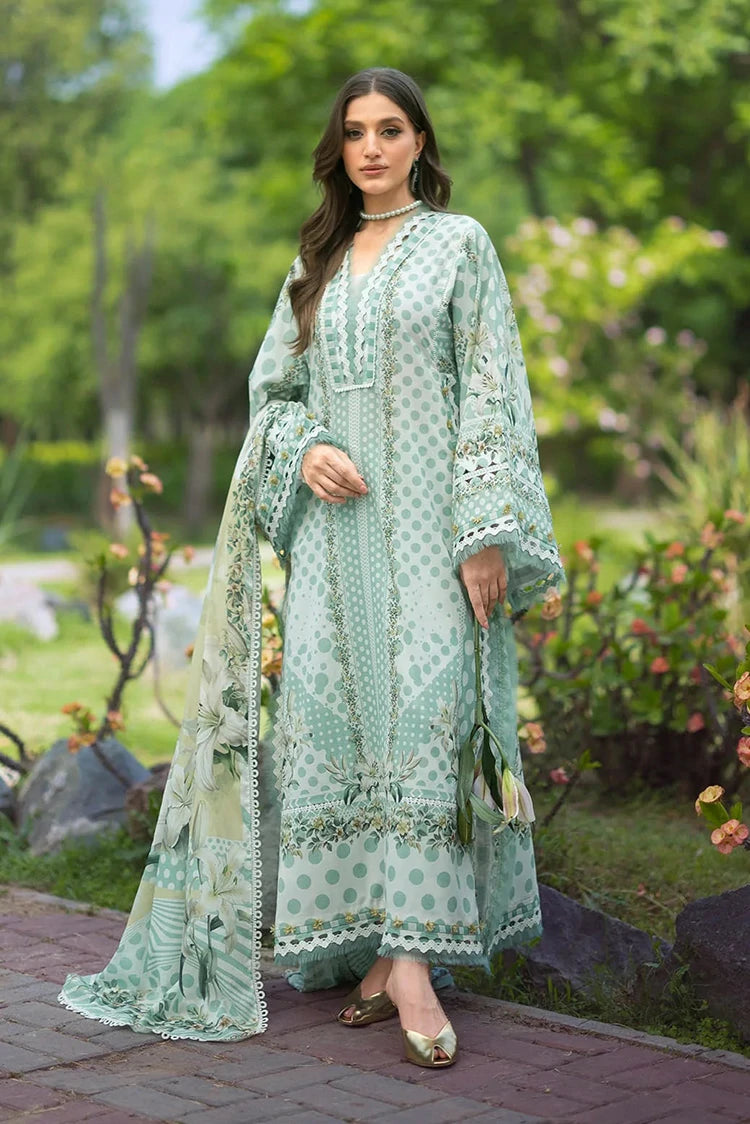 EPB-5B CIELA BELLE | Elaf Premium  | Bridgerton Prints Lawn Collection 2026