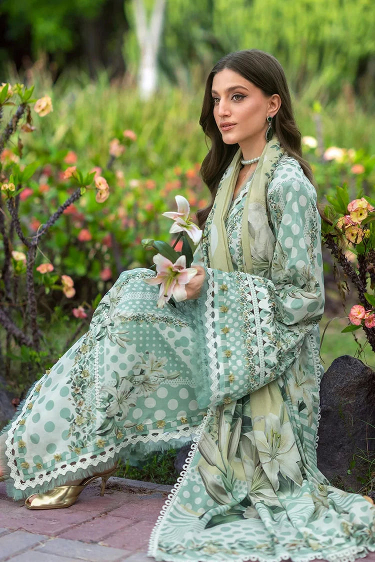 EPB-5B CIELA BELLE | Elaf Premium  | Bridgerton Prints Lawn Collection 2026
