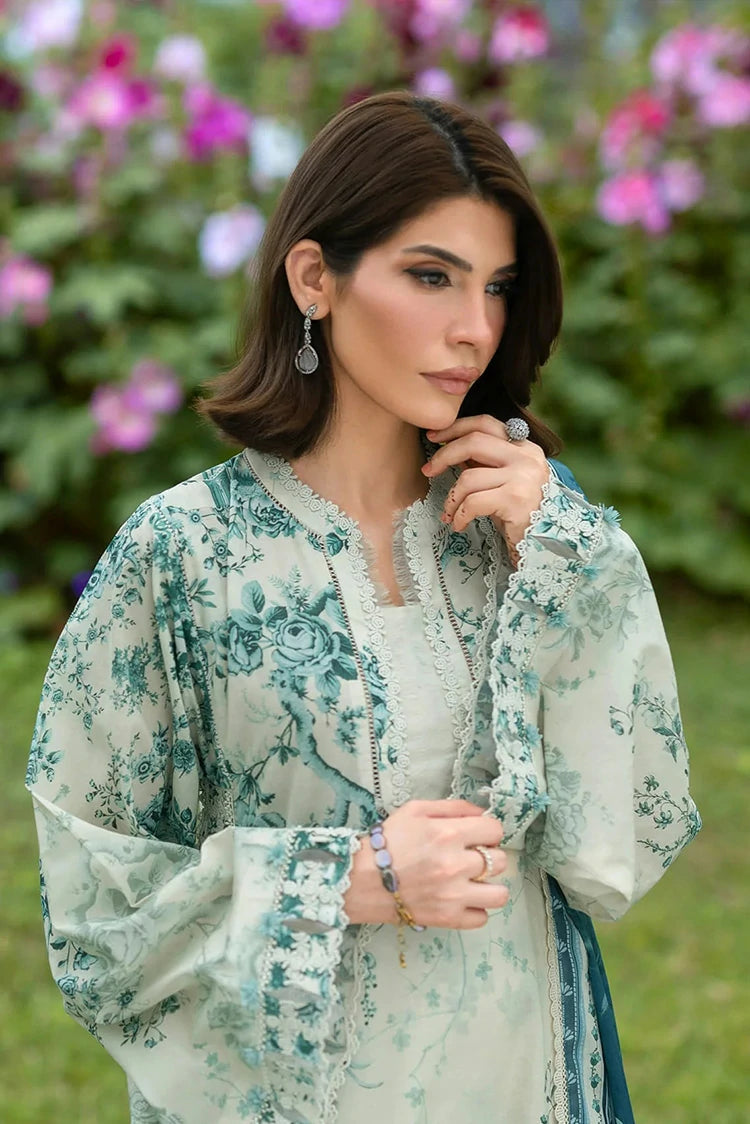 EPB-7A DAPHANEE | Elaf Premium  | Bridgerton Prints Lawn Collection 2026