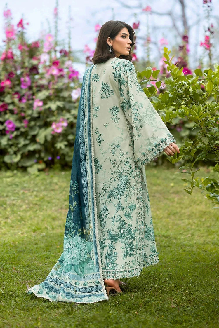 EPB-7A DAPHANEE | Elaf Premium  | Bridgerton Prints Lawn Collection 2026