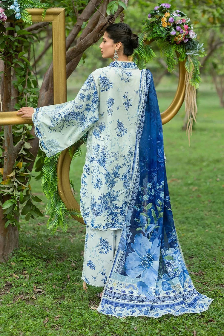 EPB-7B FIORI D'AVORIO | Elaf Premium  | Bridgerton Prints Lawn Collection 2026