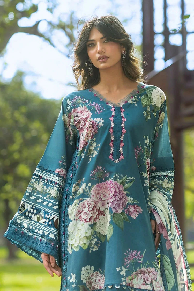 EPB-8A ELOISE | Elaf Premium  | Bridgerton Prints Lawn Collection 2026