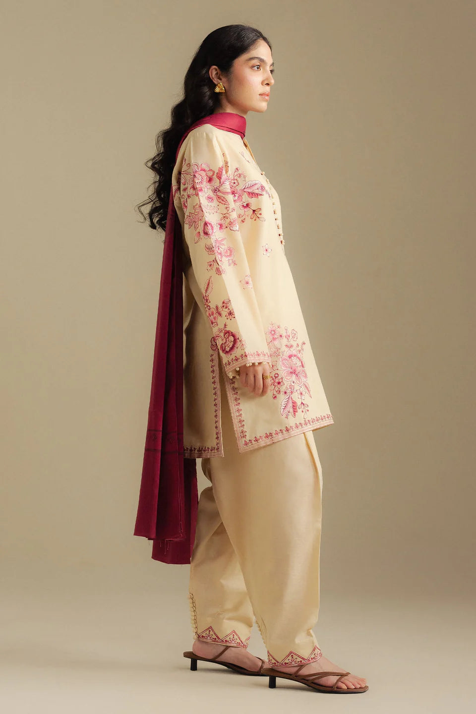 Snowdrop 10A | Coco By Zara Shahjahan Winter Edit| Unstitched Collection 2025