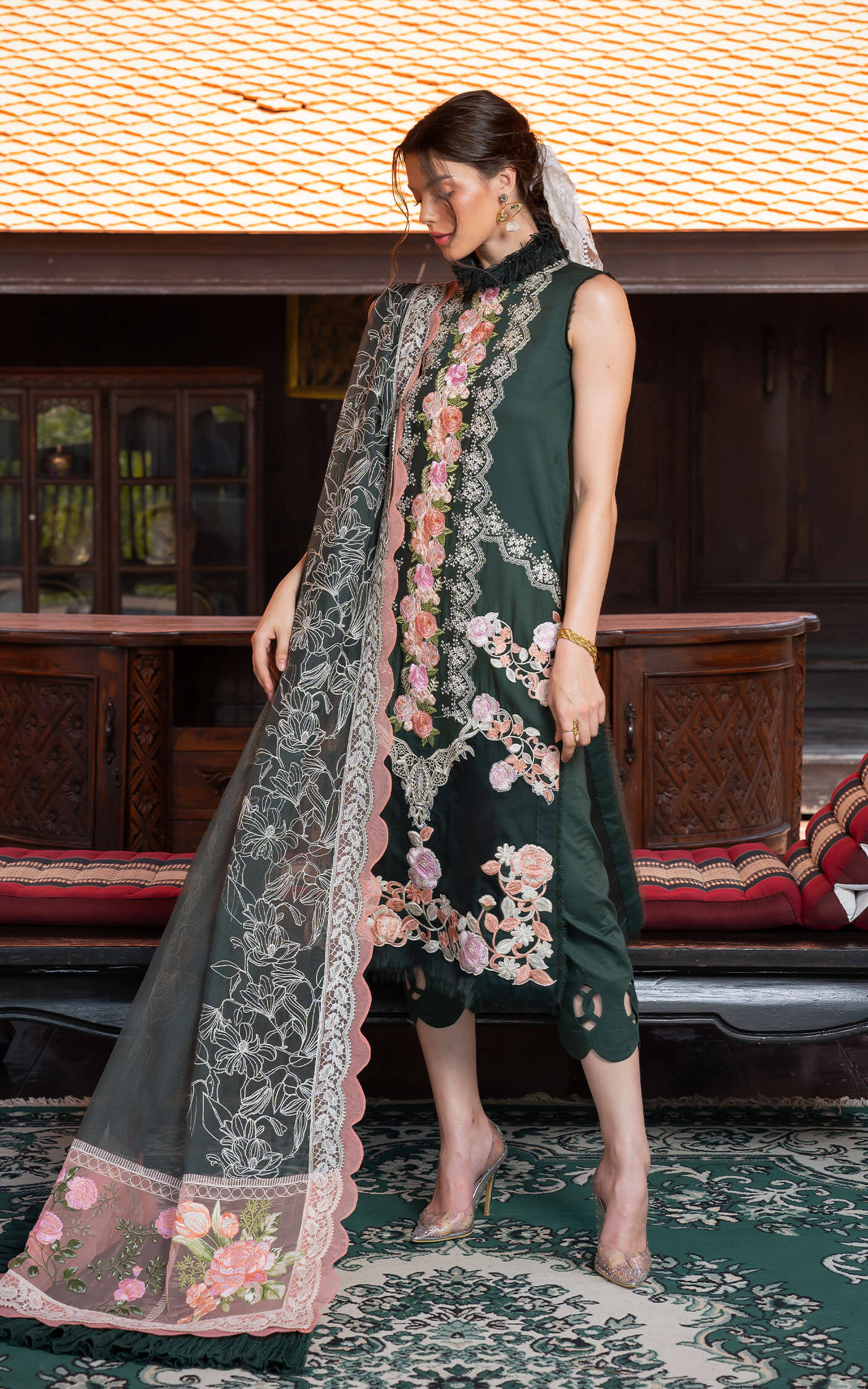 CHARISMA (RRL-03) | Asifa & Nabeel | Rosemary and Ruffles Luxury Lawn 2024