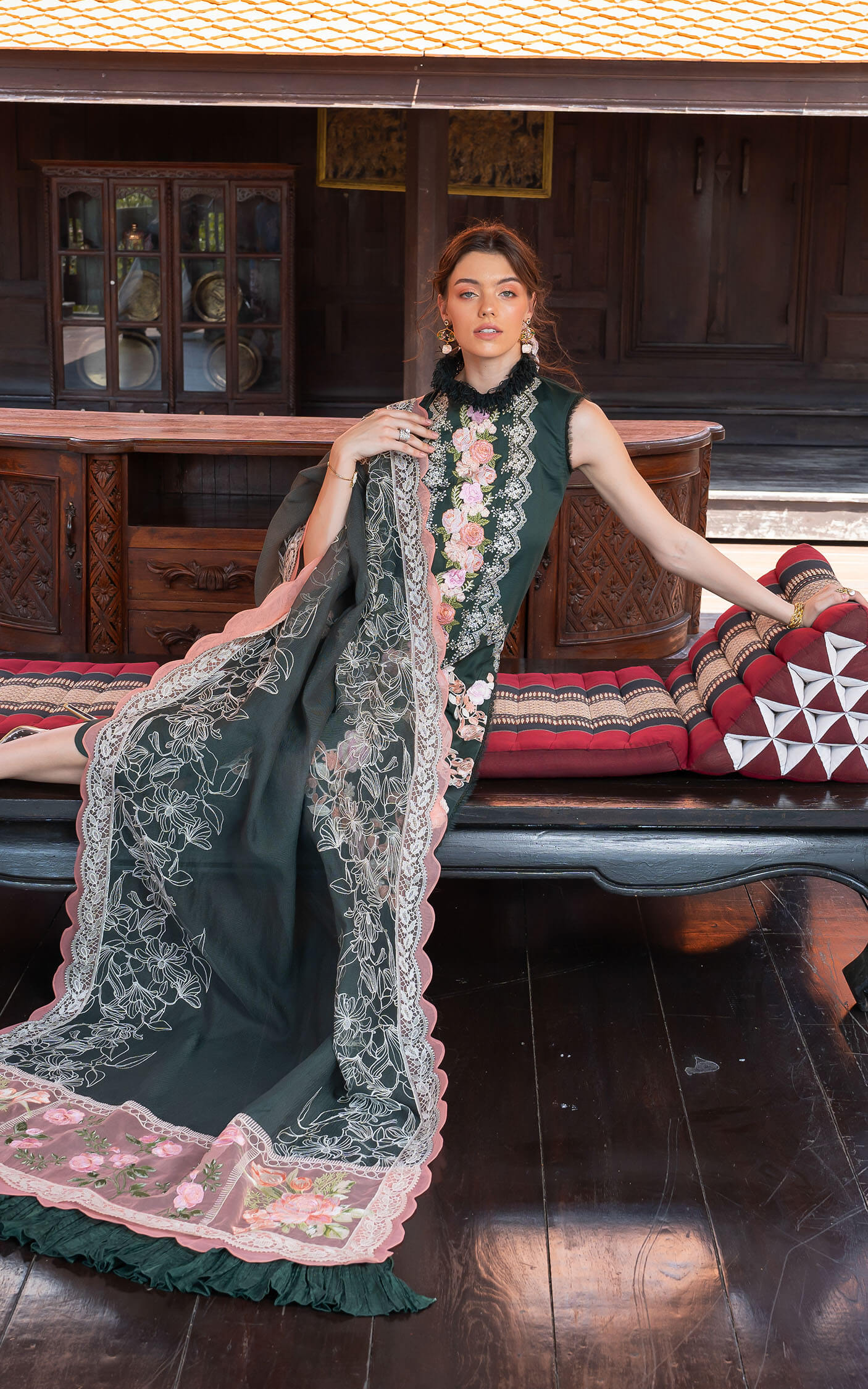 CHARISMA (RRL-03) | Asifa & Nabeel | Rosemary and Ruffles Luxury Lawn 2024