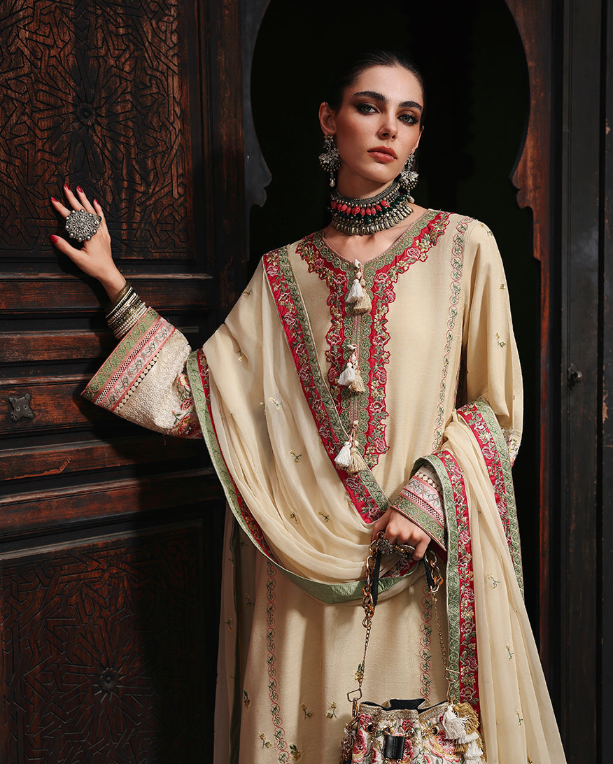 Cardinal Gem | Mushq | Nuvera Raw Silk Collection 2026