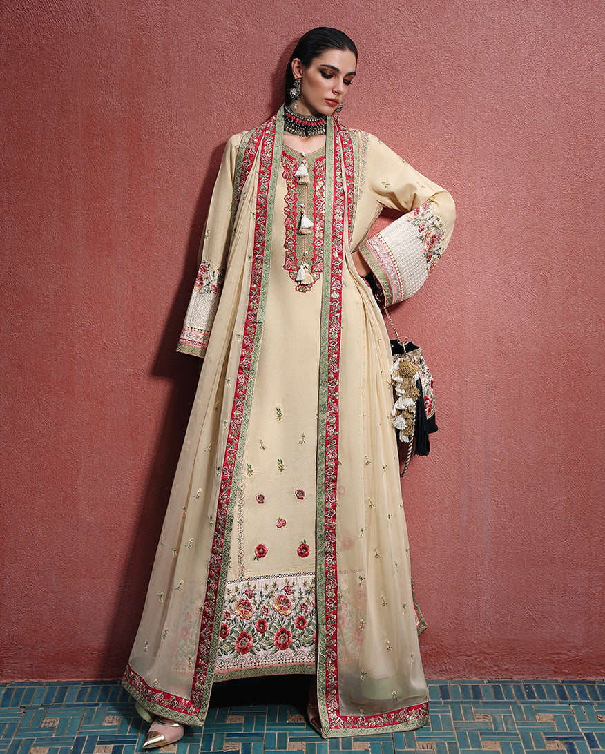 Cardinal Gem | Mushq | Nuvera Raw Silk Collection 2026