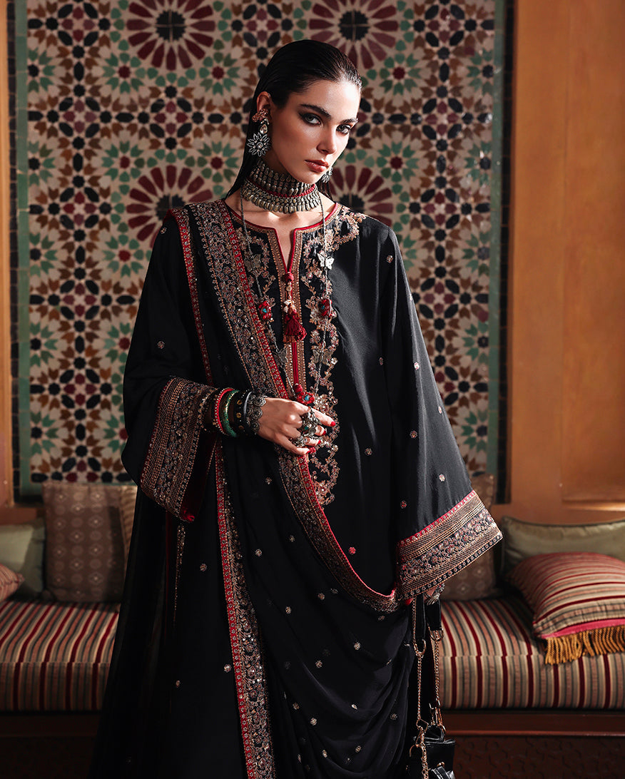 Carmine Jewel | Mushq | Nuvera Raw Silk Collection 2026