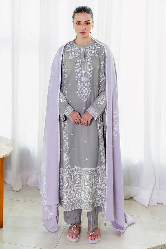 Cross Stitch Cotton Satin | Design Ethereal Veil | Unstitched Collection 2025