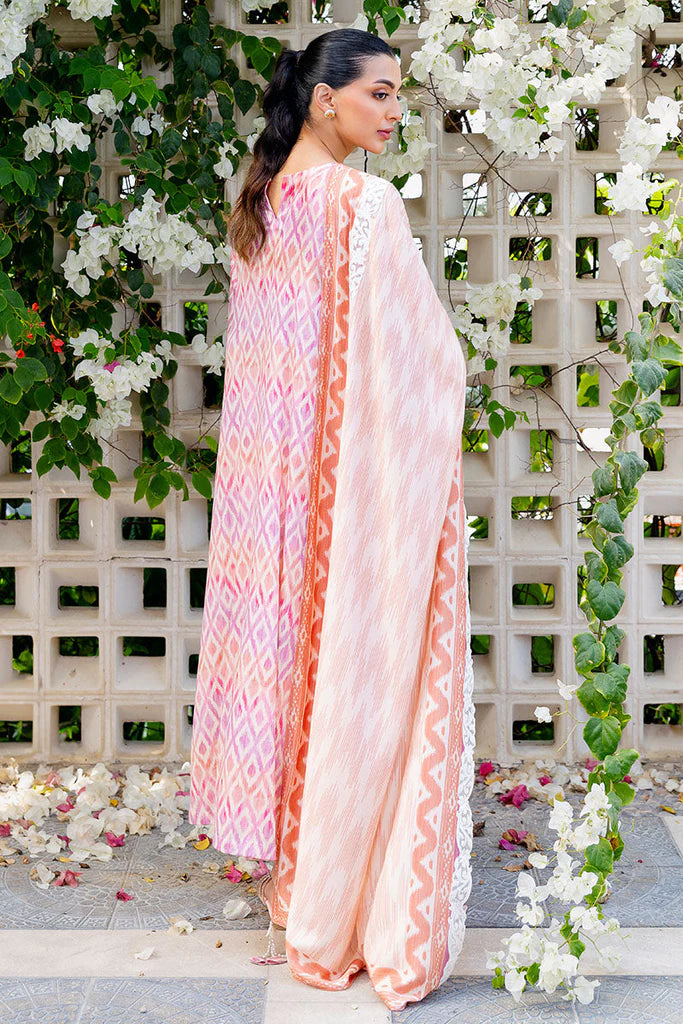 Cross Stitch Cotton Satin | Design Radiant Charm | Unstitched Collection 2025
