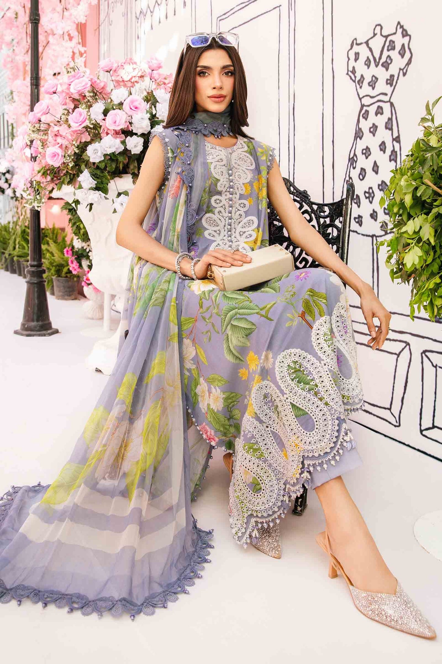 MPT-2604-A | Maria B | Mprints Summer Lawn 2025