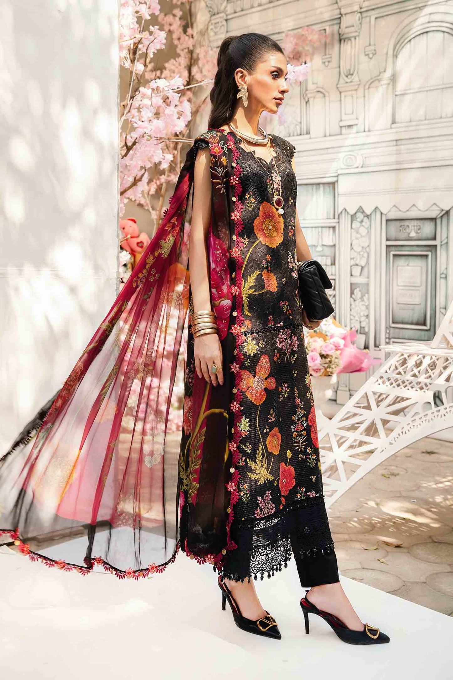 MPT-2607-B | Maria B | Mprints Summer Lawn 2025