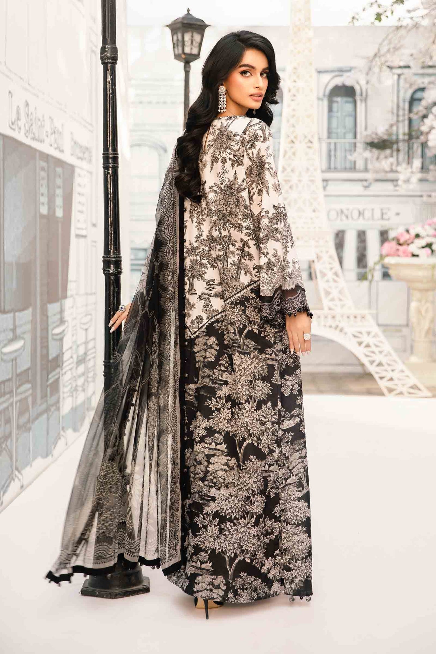 MPT-2608-B | Maria B | Mprints Summer Lawn 2025