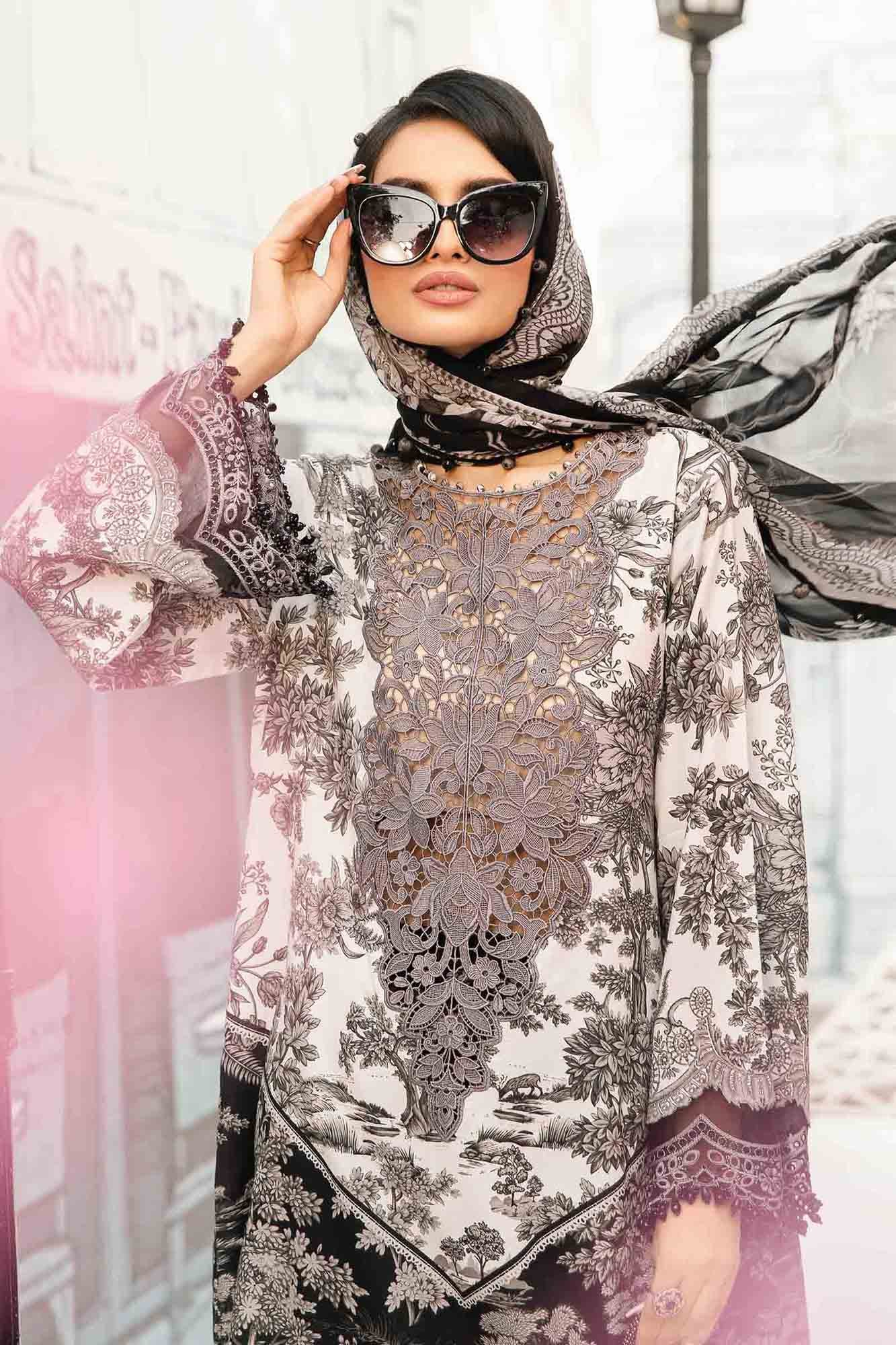 MPT-2608-B | Maria B | Mprints Summer Lawn 2025