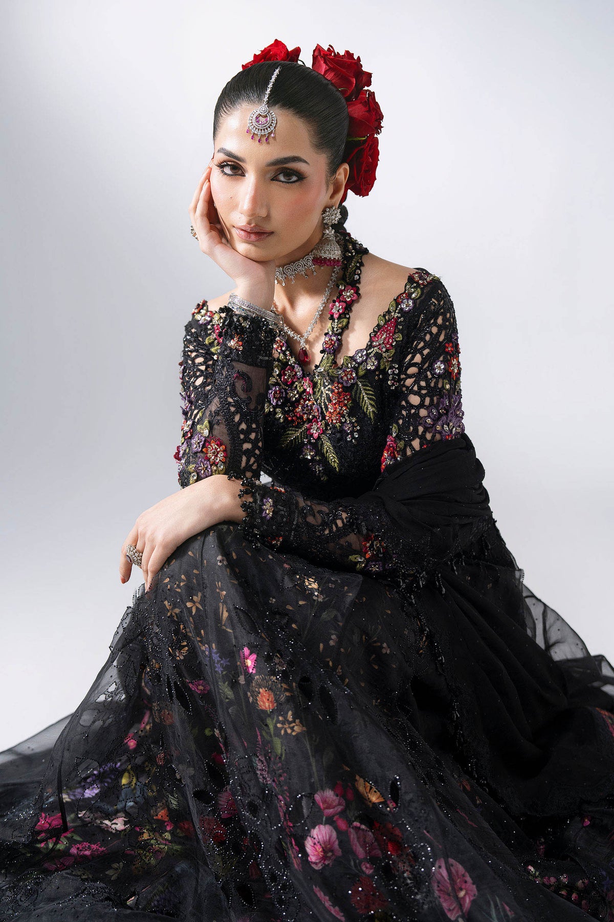 BD-3101 | Maria B | Mbroidered Wedding Unstitched Collection 2026