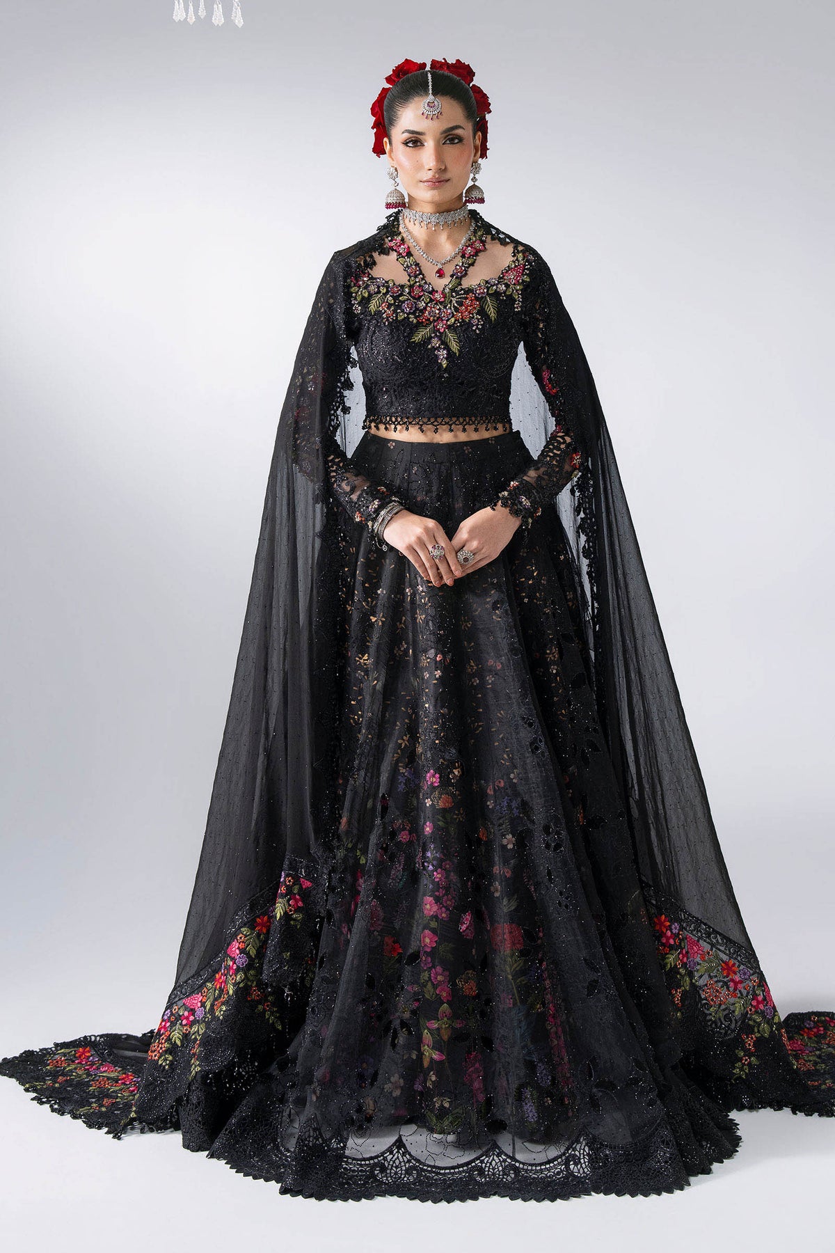 BD-3101 | Maria B | Mbroidered Wedding Unstitched Collection 2026