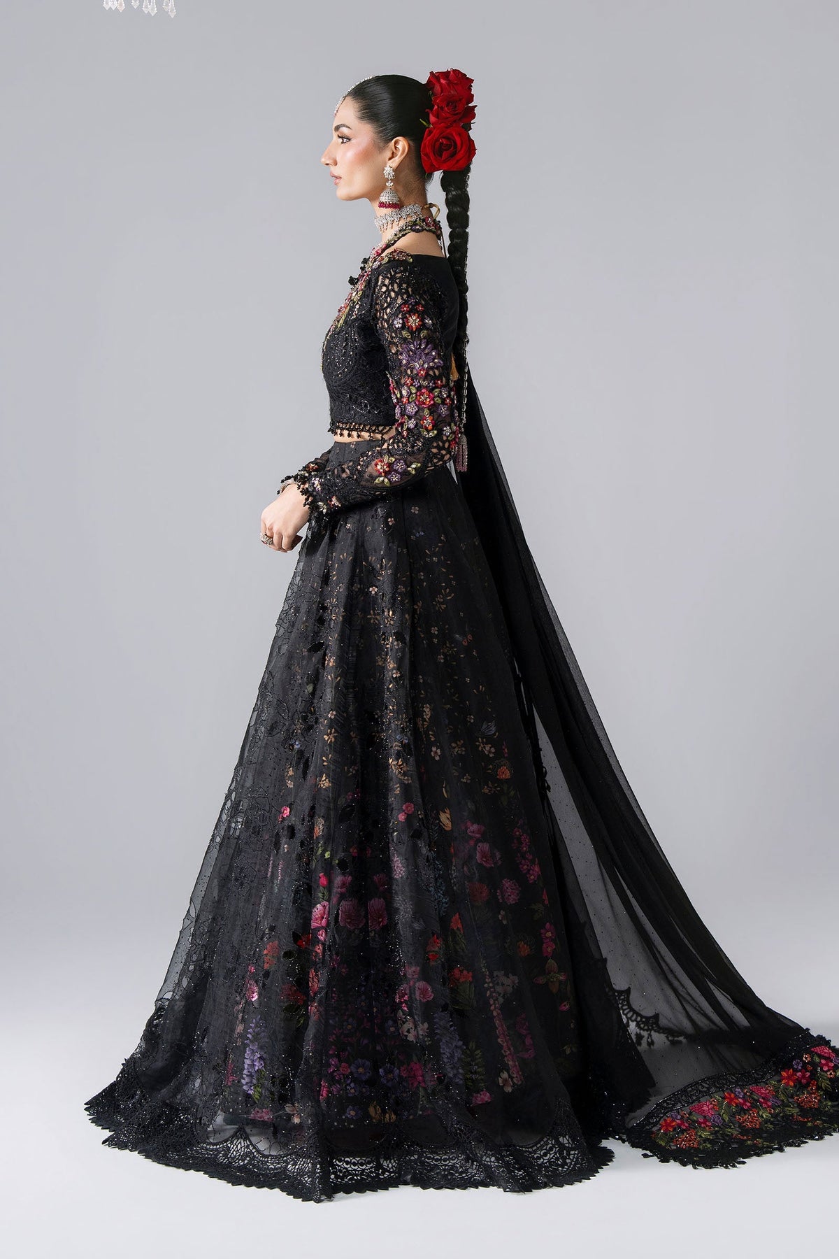 BD-3101 | Maria B | Mbroidered Wedding Unstitched Collection 2026