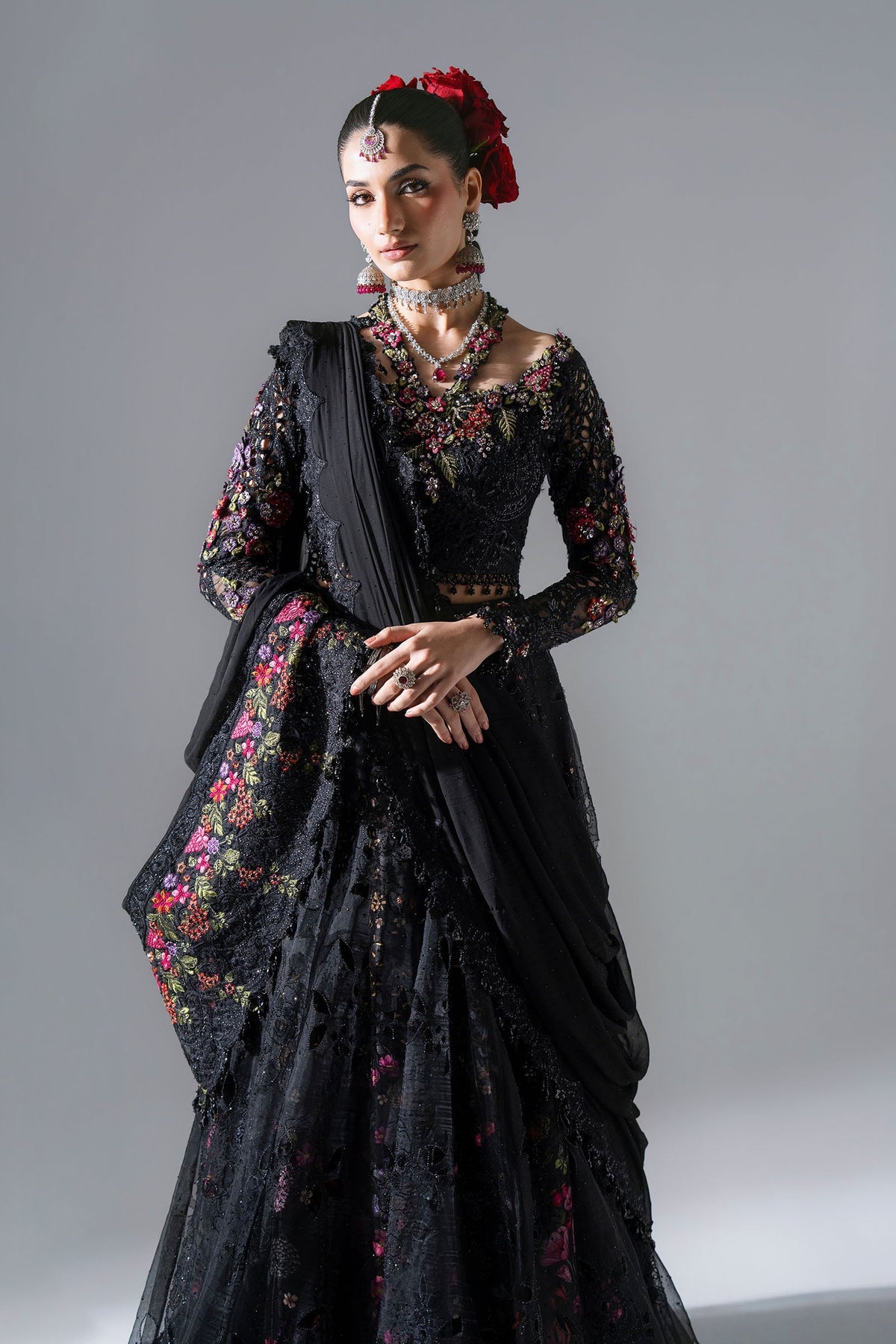 BD-3101 | Maria B | Mbroidered Wedding Unstitched Collection 2026