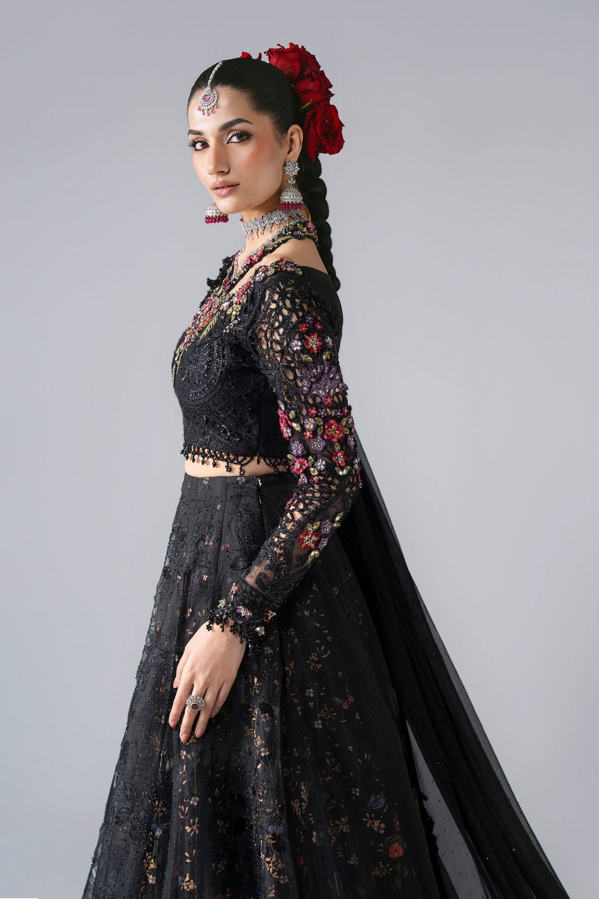 BD-3101 | Maria B | Mbroidered Wedding Unstitched Collection 2026