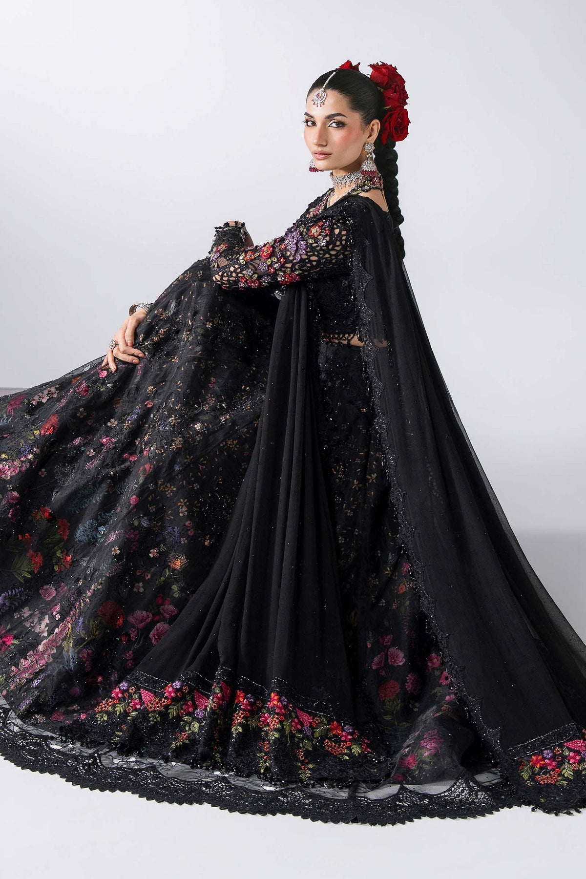 BD-3101 | Maria B | Mbroidered Wedding Unstitched Collection 2026