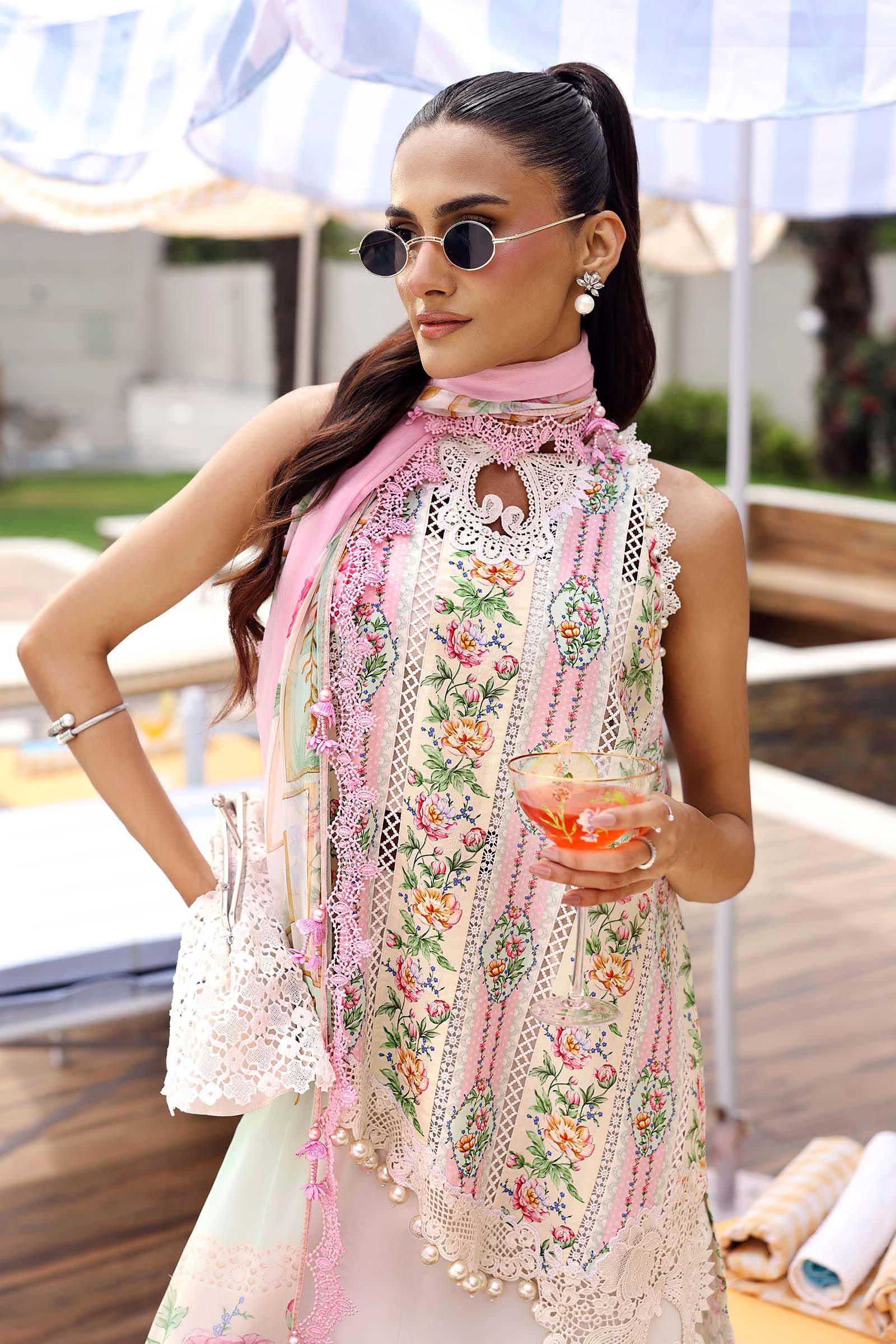 MPT-3010-A | Maria B  | Mprints Sun Club Eid Edit Lawn Collection 2026
