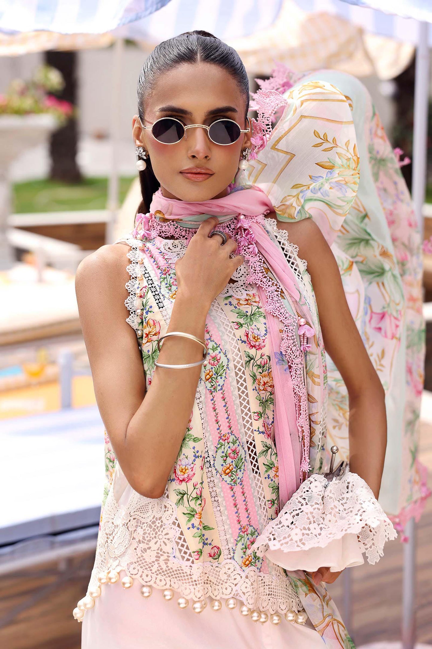 MPT-3010-A | Maria B  | Mprints Sun Club Eid Edit Lawn Collection 2026
