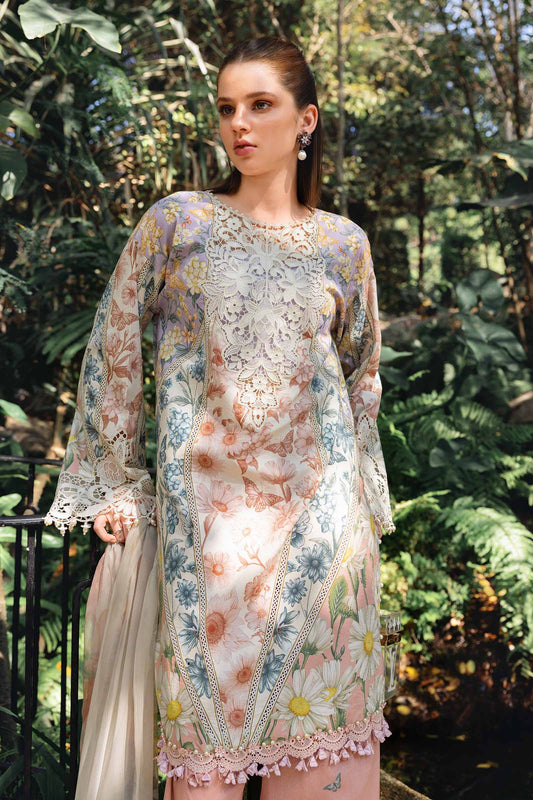 MPT-2910-B | Maria B |Safari Scape Mprints Spring Summer Lawn  Collection 2026