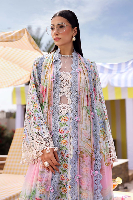 MPT-3010-B | Maria B  | Mprints Sun Club Eid Edit Lawn Collection 2026