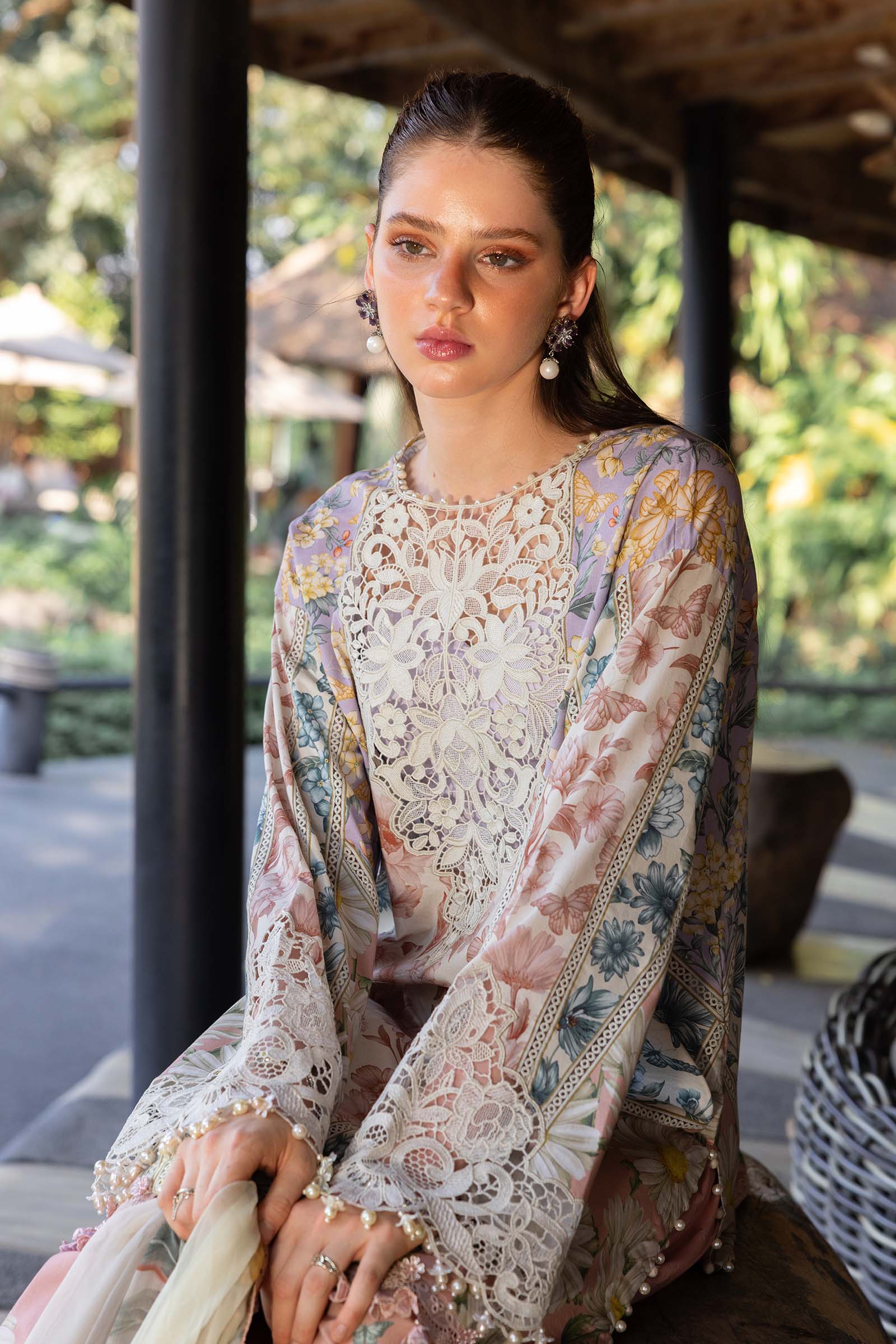 MPT-2910-B | Maria B |Safari Scape Mprints Spring Summer Lawn  Collection 2026